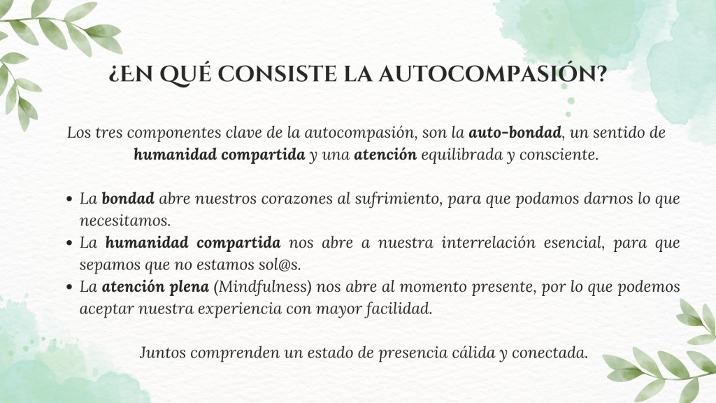 programa mindful self-compassion mindfulness y autocompasión qué es la autocompasión