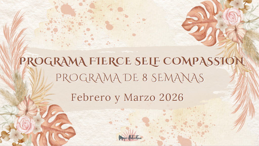 Programa de fierce self compassion 2026