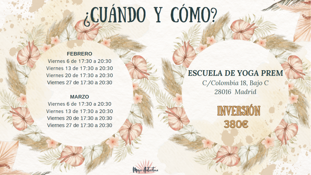 Programa de fierce self compassion 2026 cuándo y cómo